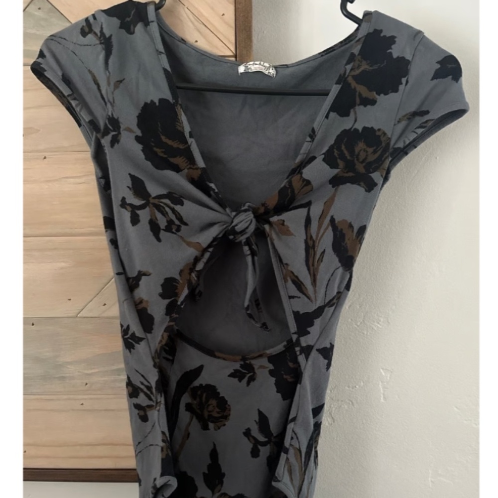 Free people floral bodysuit